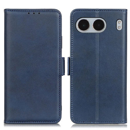 For OnePlus Nord 4 Case Stand Cowhide Texture PU Leather Phone Cover
