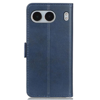 For OnePlus Nord 4 Case Stand Cowhide Texture PU Leather Phone Cover