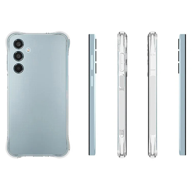 For Samsung Galaxy M35 5G TPU Phone Case Non-Slip Transparent Mobile Phone Cover