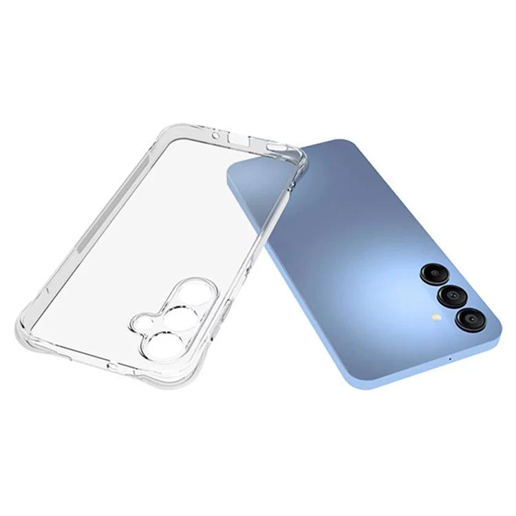 For Samsung Galaxy A16 5G TPU Phone Case Non-Slip Transparent Mobile Phone Cover