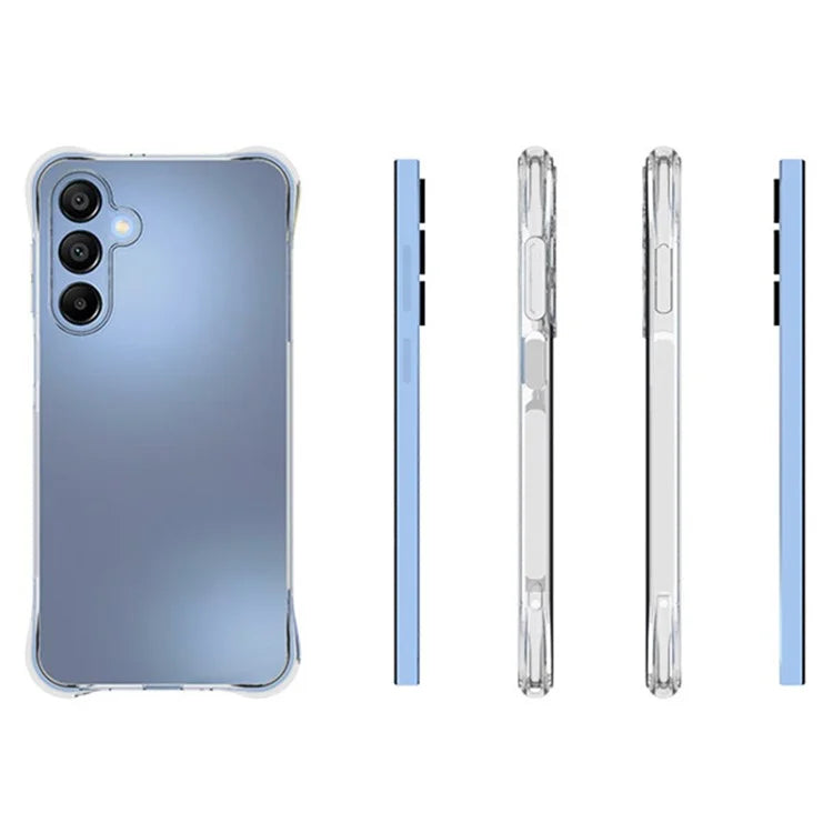 For Samsung Galaxy A16 5G TPU Phone Case Non-Slip Transparent Mobile Phone Cover