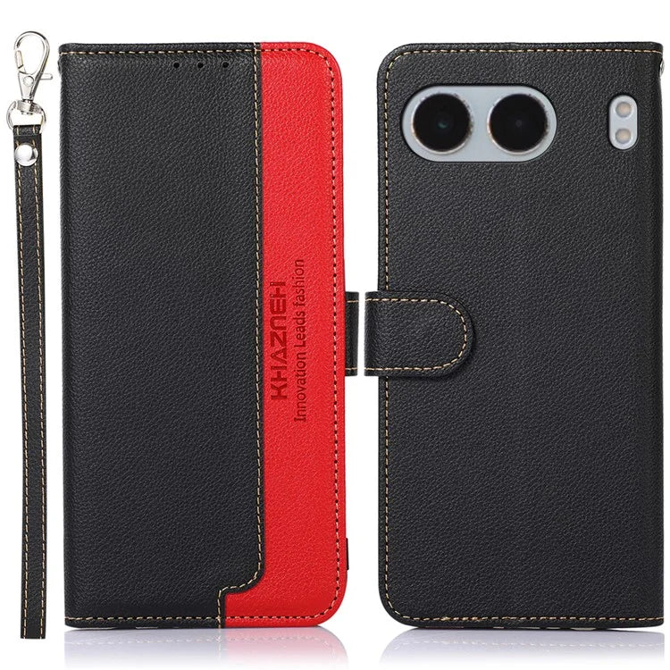 KHAZNEH For OnePlus Nord 4 Case RFID Blocking Wallet PU Leather Phone Cover