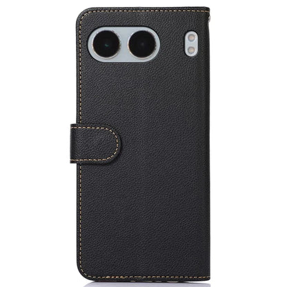 KHAZNEH For OnePlus Nord 4 Case RFID Blocking Wallet PU Leather Phone Cover