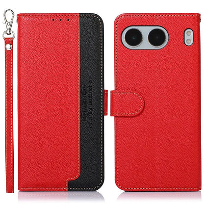 KHAZNEH For OnePlus Nord 4 Case RFID Blocking Wallet PU Leather Phone Cover