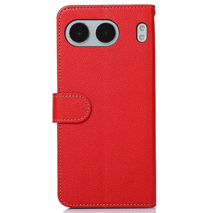 KHAZNEH For OnePlus Nord 4 Case RFID Blocking Wallet PU Leather Phone Cover