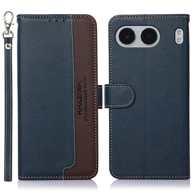 KHAZNEH For OnePlus Nord 4 Case RFID Blocking Wallet PU Leather Phone Cover