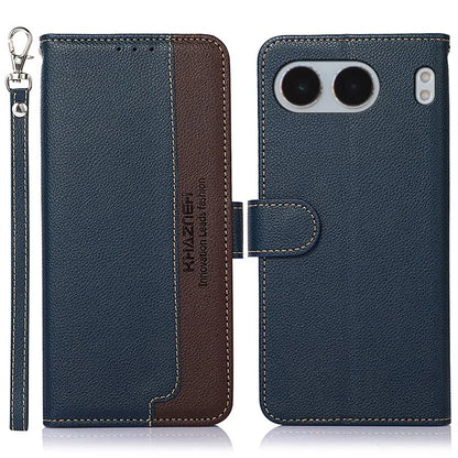 KHAZNEH For OnePlus Nord 4 Case RFID Blocking Wallet PU Leather Phone Cover