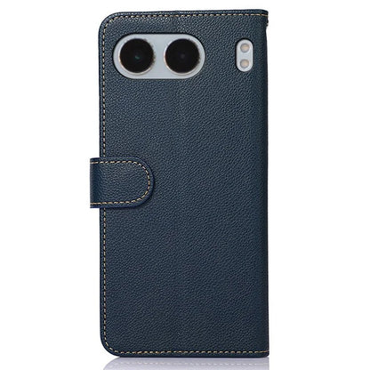KHAZNEH For OnePlus Nord 4 Case RFID Blocking Wallet PU Leather Phone Cover