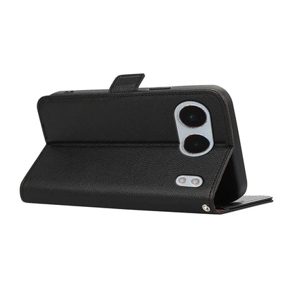 ABEEL For OnePlus Nord 4 Case Litchi Texture Leather RFID Blocking Phone Cover