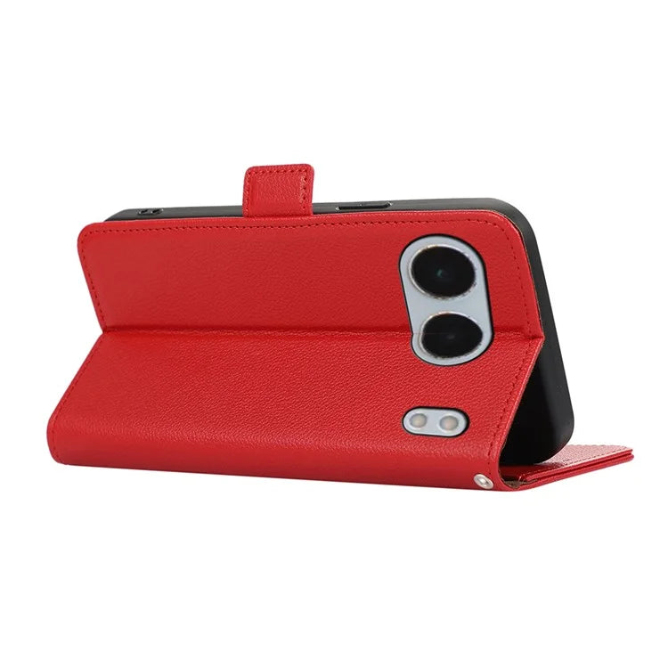 ABEEL For OnePlus Nord 4 Case Litchi Texture Leather RFID Blocking Phone Cover