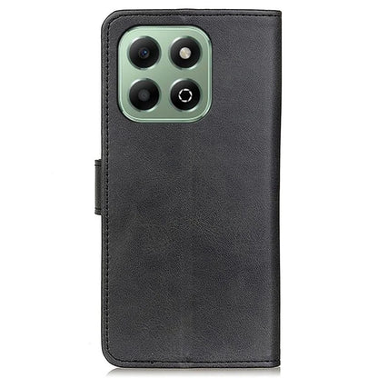 For Honor X6b 4G Stand Wallet Case Cowhide Texture Leather Phone Cover