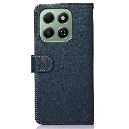 KHAZNEH For Honor X6b 4G Case RFID Blocking Wallet PU Leather Phone Cover