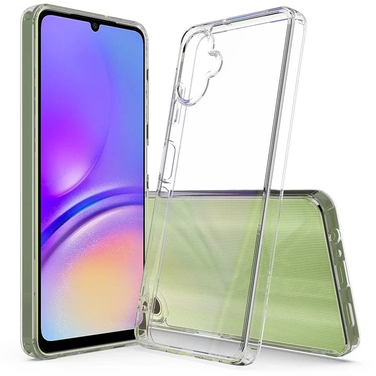 For Samsung Galaxy A06 Clear Phone Case TPU+Acrylic Shockproof Phone Back Cover