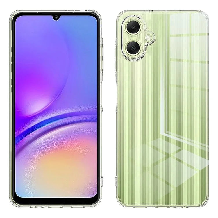 For Samsung Galaxy A06 Clear Phone Case TPU+Acrylic Shockproof Phone Back Cover