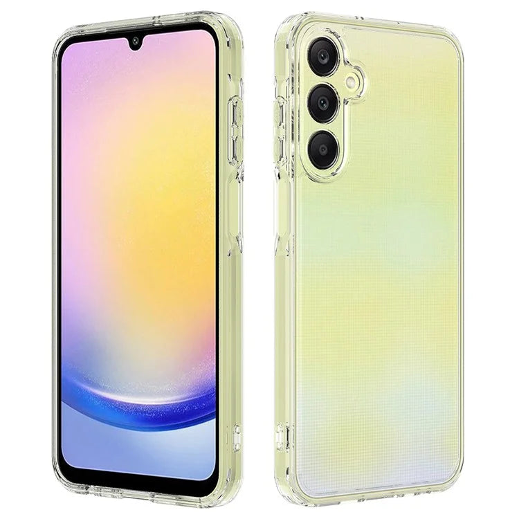 For Samsung Galaxy A16 5G Clear Phone Case TPU+Acrylic Shockproof Phone Back Cover