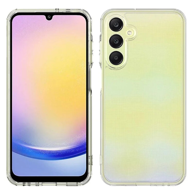 For Samsung Galaxy A16 5G Clear Phone Case TPU+Acrylic Shockproof Phone Back Cover