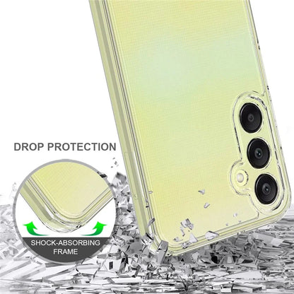 For Samsung Galaxy A16 5G Clear Phone Case TPU+Acrylic Shockproof Phone Back Cover