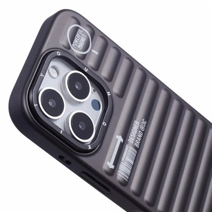 YOUNGKIT For iPhone 16 Pro Case Compatible with MagSafe Suitcase Texture IMD TPU Phone Cover