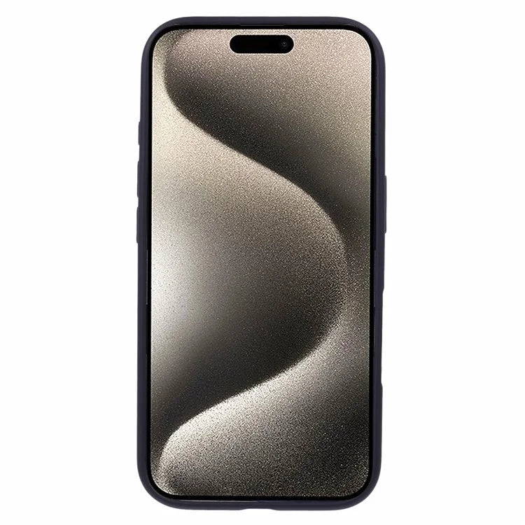 X-LEVEL PITHY STONE II For iPhone 16 Magnetic Case PC+TPU Back Cover Kickstand