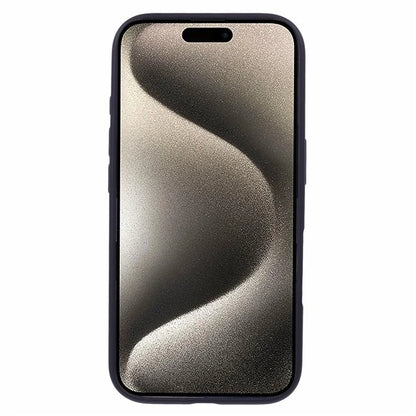 X-LEVEL PITHY STONE II For iPhone 16 Magnetic Case PC+TPU Back Cover Kickstand