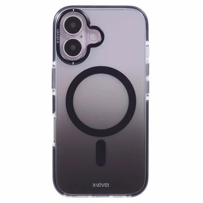 X-LEVEL For iPhone 16 Case Compatible with MagSafe TPU Gradient Phone Cover