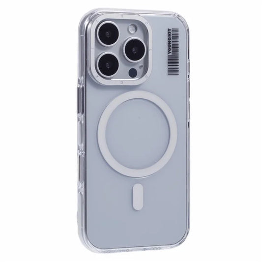 For iPhone 16 Pro Max Case Compatible with MagSafe Clear PC Phone Cover
