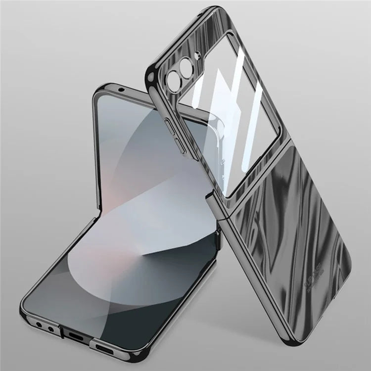 GKK For Samsung Galaxy Z Flip6 5G Case Shockproof PC Phone Cover with Small Screen Film