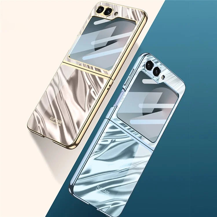 GKK For Samsung Galaxy Z Flip6 5G Case Shockproof PC Phone Cover with Small Screen Film