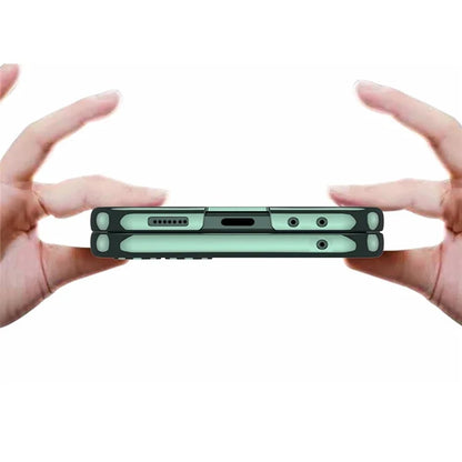 GKK For Samsung Galaxy Z Flip6 5G Case Shockproof PC Phone Cover with Small Screen Film