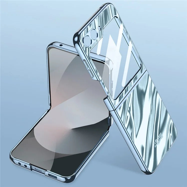 GKK For Samsung Galaxy Z Flip6 5G Case Shockproof PC Phone Cover with Small Screen Film
