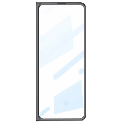 GKK For Samsung Galaxy Z Fold6 5G Case Anti-Drop PC+PU Phone Cover with Screen Film