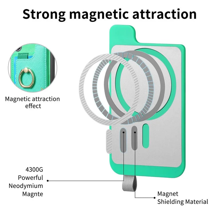 B5 For Samsung Galaxy S24 Ultra Case 2-in-1 Magnetic Detachable Card Holder Leather+TPU Phone Cover