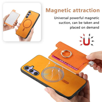 B5 For Samsung Galaxy A54 5G Case 2-in-1 Magnetic Detachable Card Holder Leather+TPU Phone Cover