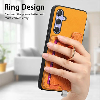 B5 For Samsung Galaxy A54 5G Case 2-in-1 Magnetic Detachable Card Holder Leather+TPU Phone Cover