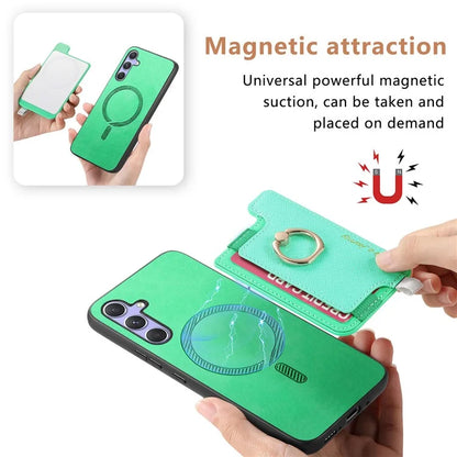 B5 For Samsung Galaxy A54 5G Case 2-in-1 Magnetic Detachable Card Holder Leather+TPU Phone Cover
