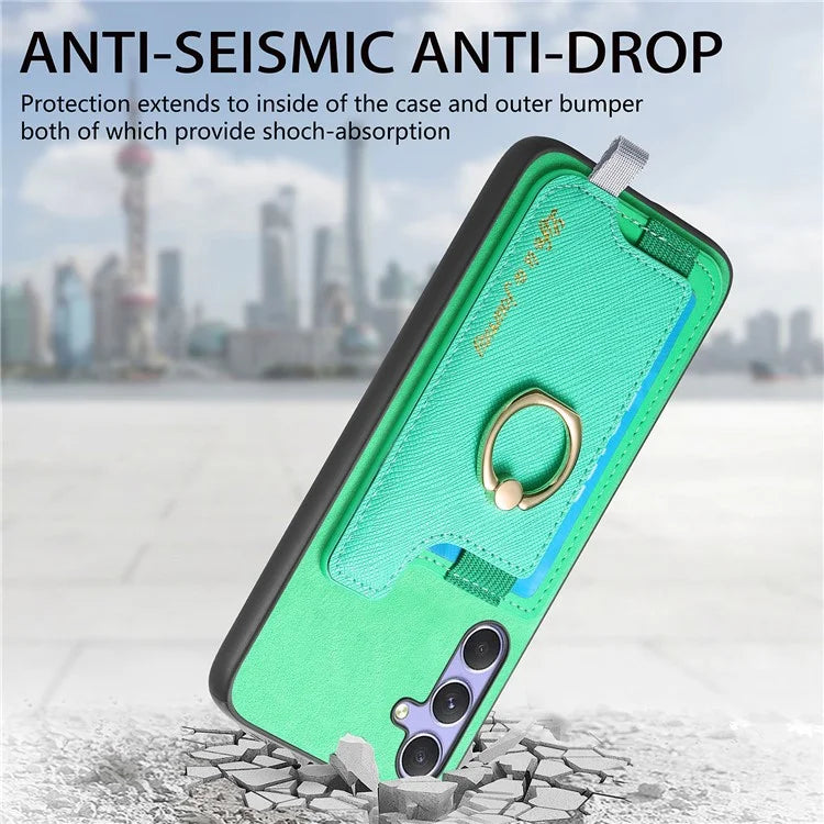 B5 For Samsung Galaxy A54 5G Case 2-in-1 Magnetic Detachable Card Holder Leather+TPU Phone Cover