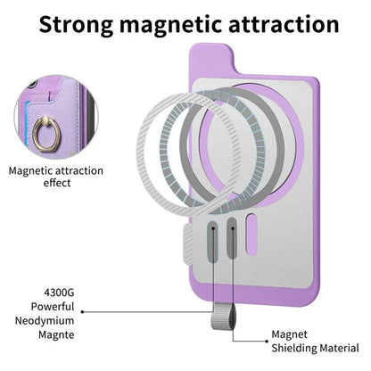 B5 For Samsung Galaxy A15 4G / 5G Case 2-in-1 Magnetic Detachable Card Holder Leather+TPU Phone Cover