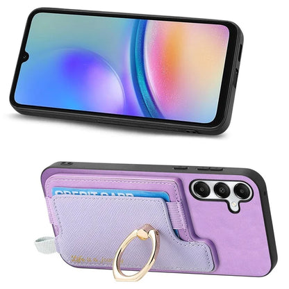 B5 For Samsung Galaxy A05s 4G Case 2-in-1 Magnetic Detachable Card Holder Leather+TPU Phone Cover