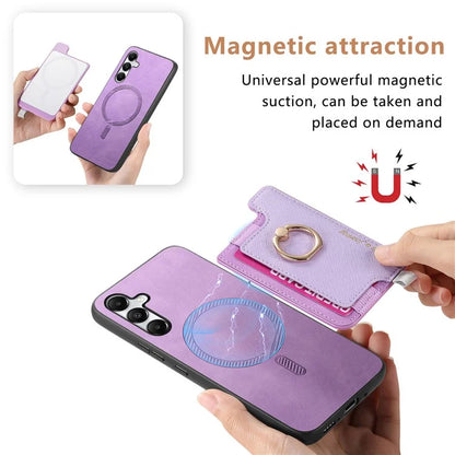 B5 For Samsung Galaxy A05s 4G Case 2-in-1 Magnetic Detachable Card Holder Leather+TPU Phone Cover
