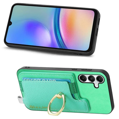B5 For Samsung Galaxy A05s 4G Case 2-in-1 Magnetic Detachable Card Holder Leather+TPU Phone Cover