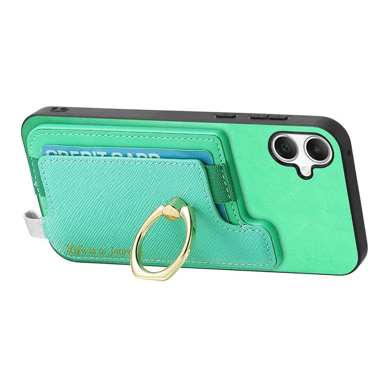 B5 For Samsung Galaxy A05 4G Case 2-in-1 Magnetic Detachable Card Holder Leather+TPU Phone Cover