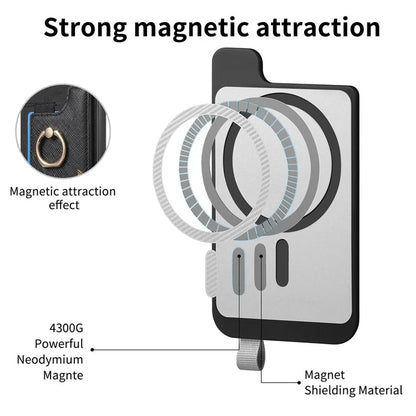 B5 For Samsung Galaxy S23 Case 2-in-1 Magnetic Detachable Card Holder Leather+TPU Phone Cover