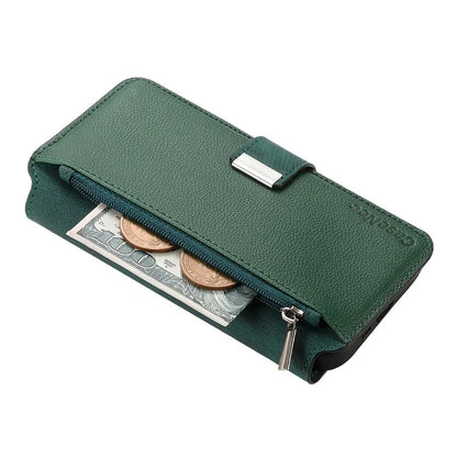 CASENEO MW-02 For iPhone 16 Leather Case Detachable Magnetic Phone Cover