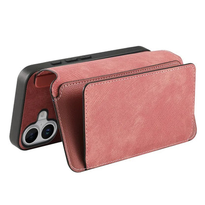 CASENEO MW-02 For iPhone 16 Leather Case Detachable Magnetic Phone Cover