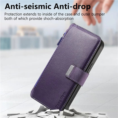 CASENEO MW-02 For iPhone 16 Leather Case Detachable Magnetic Phone Cover