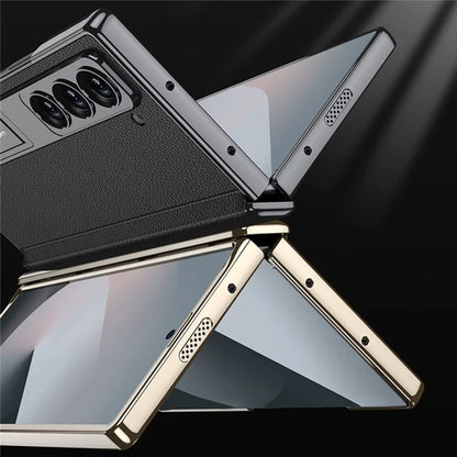 GKK For Samsung Galaxy Z Fold6 5G Case Kickstand PC Phone Cover with Screen Film