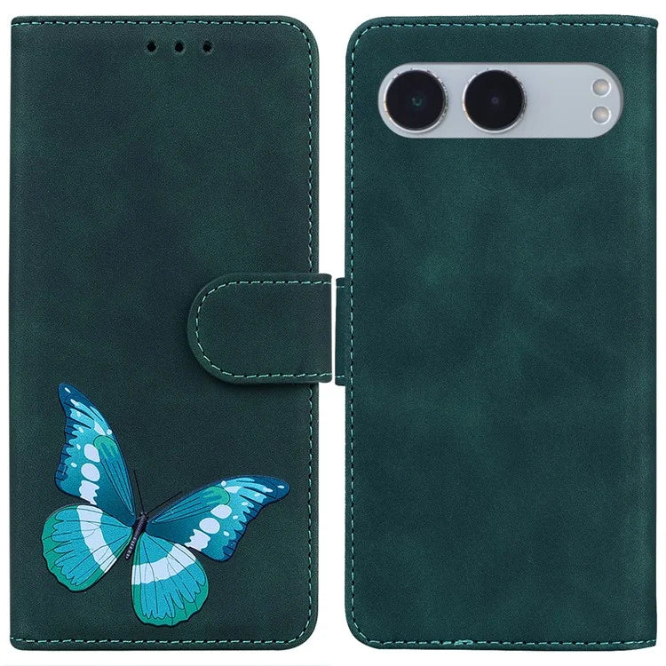 For OnePlus Nord 4 Stand Case PU Leather Phone Cover Butterfly Printed