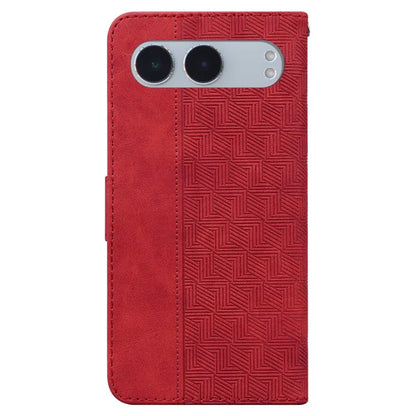 For OnePlus Nord 4 Case Geometry Pattern Leather Wallet Phone Cover
