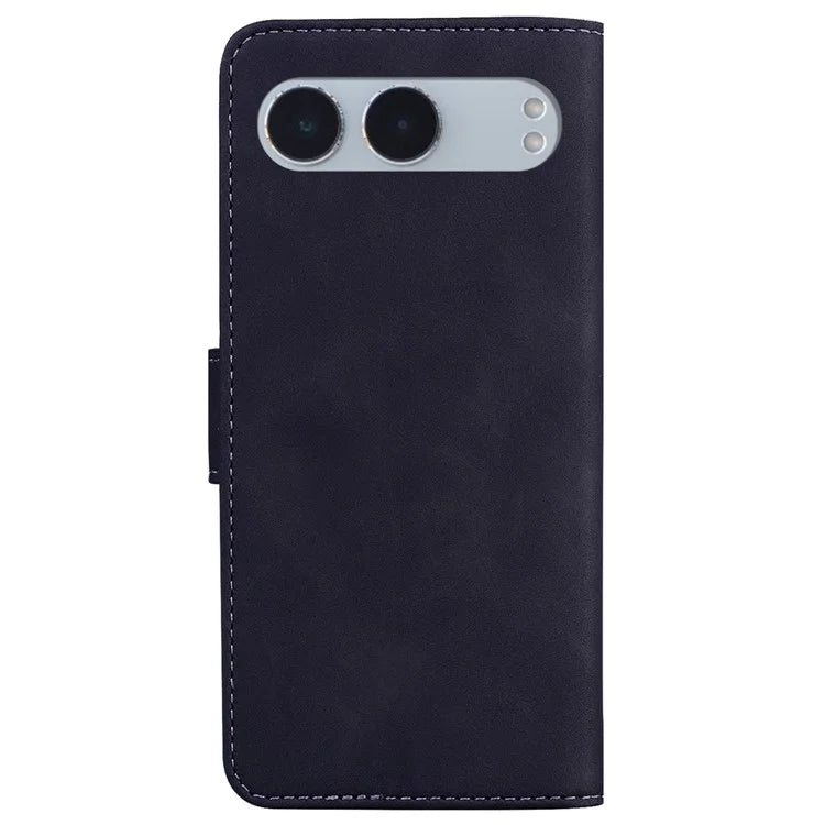 For OnePlus Nord 4 Case Solid Color Leather Wallet Phone Cover