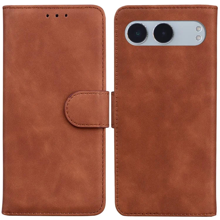 For OnePlus Nord 4 Case Solid Color Leather Wallet Phone Cover
